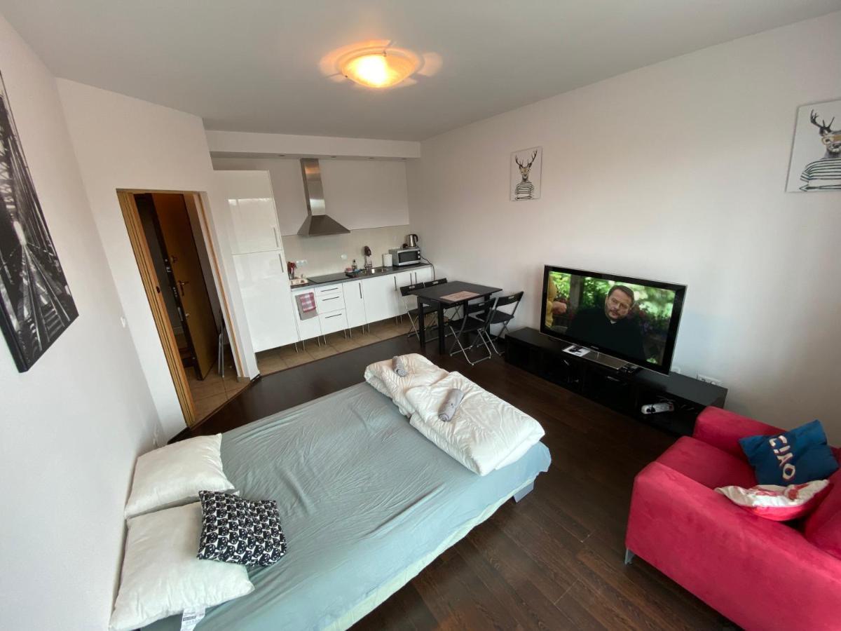 Ferienwohnung Apartament Przy Klifie Warschau Exterior foto